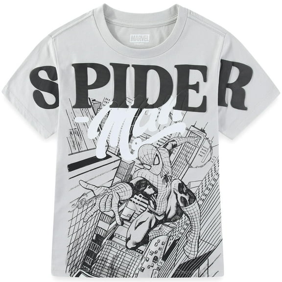 Marvel Spider-Man Short Sleeve T-Shirt (Boys), Sizes 8-16