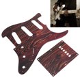 thumbnail image 1 of Plaque de Protection pour Guitare, Remplacement de Protection pour Guitare à Rayures de Tigre pour Instrument à Cordes, 1 of 7