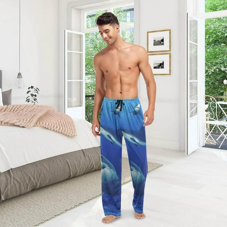 Mens shark online pajama pants