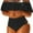 Black, variant on MSJUHEG Full Coverage Swimsuits for Women,Plus Size Swimsuit for Women,Halter Swimsuits for Women,Push Up Swimsuit,Ribbed Swimsuit for Women,2 Piece Bikini Set,Ruffle Swimsuits for Women Black L