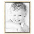 thumbnail image 2 of ArtToFrames 27" x 33" Silver with Black Lip Picture Frame, 27x33 inch Multi Wood Poster Frame (WOM-5193),  Pack, 2 of 7