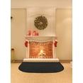 thumbnail image 1 of Relájate y ama la alfombra ignífuga para chimenea, semicircular, antideslizante, ignífuga, para cocina, chimenea, camping, oficina., 1 of 8