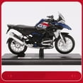 thumbnail image 1 of 2018 BMW 1200GS 1:18 Moto Modèle Jouet Moto avec Base, 1 of 1