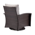 thumbnail image 2 of Sun Terrace Williamsport Steel Outdoor Dining Arm Chairs - Set of 2, Gray, 2 of 8