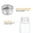 thumbnail image 3 of Unique Bargains 110ml Plastic Test Tubes with Screw Caps, 10Pcs 151x34mm Tubes Silver Tone, 3 of 7