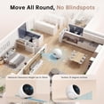 thumbnail image 5 of Pet Camera Robot, 2-Way Audio Cat/Dog Camera Movable, Night Vision, Battery-Operated, Auto-Recharging Smart Cam with App Control & Motion Detection, 5 of 7