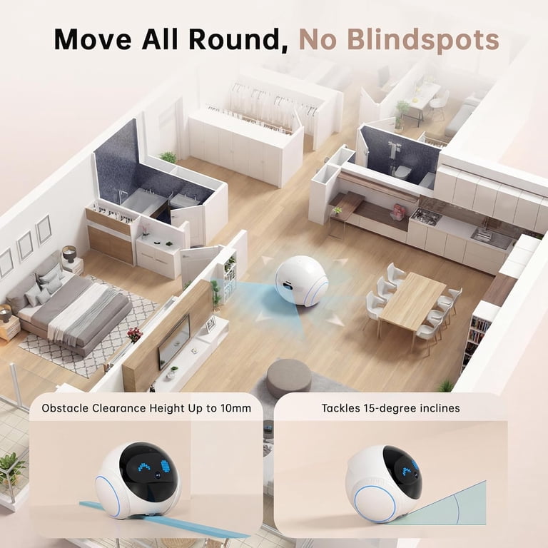 Soifcik Pet Camera Robot Movable Night Vision photo 5