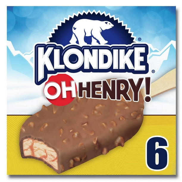 Barre de dessert glacé Klondike Oh Henry!