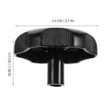 thumbnail image 3 of Shisuyan Rv Camping Accessories Black Plastic for Motorhome Replacement Parts 1Pack, 3 of 8