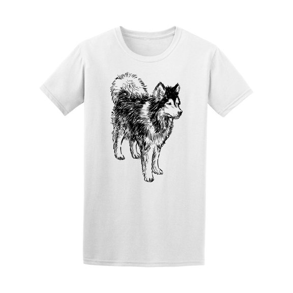 Watching Husky Sketch Tee Men's -Image by Shutterstock