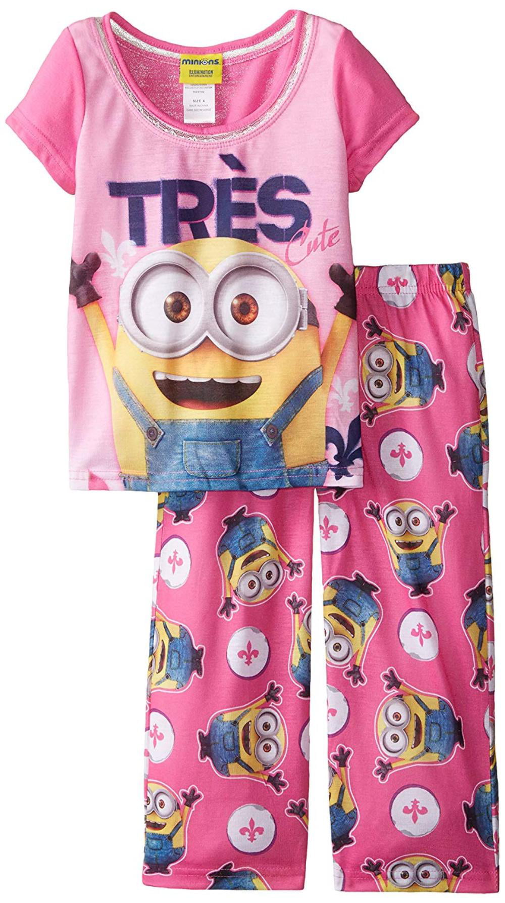 Despicable Me Girls Le Minion Buddies Hooded Nightgown 
