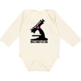 thumbnail image 3 of Inktastic Love Science Microscope and Heart Boys or Girls Long Sleeve Baby Bodysuit, 3 of 5