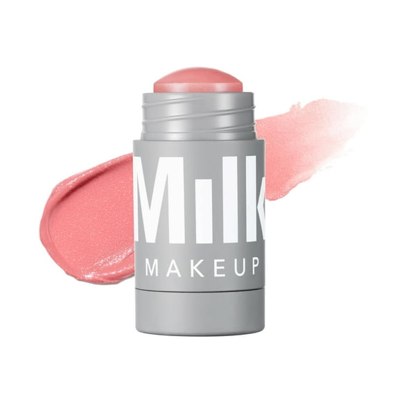 Milk Makeup Lip + Cheek Dash (Light Pink) - 0.21 Fl Oz - Cream Blush & Lip Color - Buildable & Blendable - 1 000+ Swipes Per Stick - Non-Comedogenic - Vegan Cruelty Free