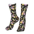 thumbnail image 6 of Salouo Cartoon Astronaut In Spacesuit Pattern Fun Novelty Crew Socks,Casual Athletic Socks Neutral Socks, 6 of 7