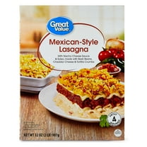 Great Value Mexican Style Lasagna, 32 oz (Frozen)