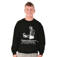 thumbnail image 5 of Full Time Job Fantasy Football Sports Men's Crewneck Sweatshirt Brisco Brands S, 5 of 5