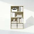 thumbnail image 6 of Furinno Simple Open Shelf, Bookcases, 4-Tier, Steam Beech, 6 of 6