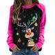 thumbnail image 1 of Sudaderas Navideñas Con Cuello Redondo Para Mujer, Sudaderas Con Capucha, Blusa Estampada Informal A La Moda, Jersey Con Bolsillo, Tops Odeerbi ODB193886, 1 of 3