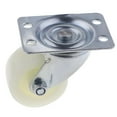 thumbnail image 4 of Ruedas giratorias universales Ruedas para muebles de 2 '' Ruedas blancas Rueda de doble rodillo para de silla de ruedas Yotijar Rueda giratoria para trabajo pesado, 4 of 10