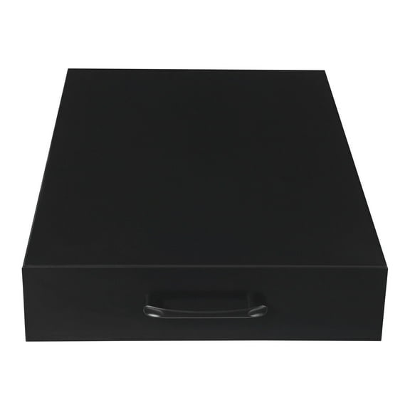 54*37*9cm Stove Top Cover,Noodle Board W/ Handle Black for Kitchen Restaurant RV