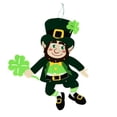 thumbnail image 3 of Saint Patrick’s Day Decor Felt Leprechaun Hanging Wall Door Holiday Irish Party Décor for Indoor Outdoor (2 Pack), 3 of 5