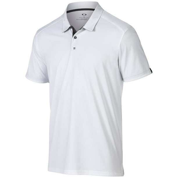 Oakley Men's Divisional Golf Polo (White, XXLarge)