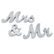 thumbnail image 3 of Letrero de boda vintage, letrero de Mr Mrs, adorno de letras en inglés para boda, letrero de Mr Mrs de alta capacidad, 3 of 8