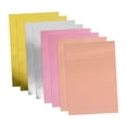thumbnail image 3 of 8 hojas de cartulina metalizada, papel de aluminio para manualidades para invitaciones, creación de tarjetas, carteles y decoraciones de letras., 3 of 9