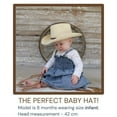 thumbnail image 3 of Atwood Baby and Children's Palm Leaf Hat, 3 of 6