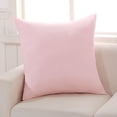 thumbnail image 3 of Estrela Set de 2 - Fundas de Almohada 60x60cm Funda de Almohada Rosa con Cremallera en Microfibra, 3 of 5