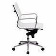 thumbnail image 3 of Ribbed Group Style Low Back Desk Chair, 3 of 4