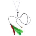 thumbnail image 1 of Hanging Cat Teaser Stick Adjustable Good Elasticity Funny Interactive Toy Cat Supplies, 1 of 9