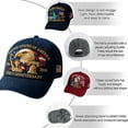 thumbnail image 4 of Usa 250 Years Anniversary Baseball Cap, United States Patriotic Heritage Hat for Men and Women, Adjustable Tribute Commemorative Ball Cap, Celebrate American Tradition 1776-2026[printed], FAJHHA | A, 4 of 9