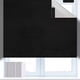 thumbnail image 5 of Cortinas para ventanas de dormitorio, persianas y estores con cinta de velcro. Cortinas para el hogar, la habitación del bebé, el dormitorio, la residencia de estudiantes o para viajar (negro), 5 of 8