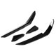 thumbnail image 2 of Front Bumper Aero Kits Canards Wing Body Spoiler Canard Car Adaptations Replacement for MK7.5 R 2017?2020Glossy Black, 2 of 5