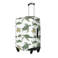 thumbnail image 2 of Xecao Cute Turtle print Elastic Luggage Cover, with double-sided print , is perfect for travel, business, and daily use, 2 of 9