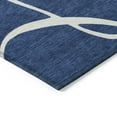 thumbnail image 4 of Addison Rugs Chantille Indoor/Outdoor Transitional Geometric, Abstract Navy Washable Rectangle Rug, 3' x 5', 4 of 6