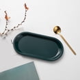 thumbnail image 6 of Reheyre Mini Portable Oval Stainless Steel Storage Tray - Towel Tray for Household Use, 6 of 8