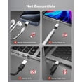 thumbnail image 2 of Adaptador MoKo Lightning a USB-C 36W Carga Rápida Paquete de 2, 2 of 8