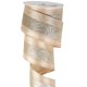 thumbnail image 1 of Cinta decorativa MAYREEL, 6,4 cm, con purpurina satinada, cable, 9,1 m, 1 of 9