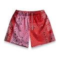 thumbnail image 2 of HUITKMM Boys Basketball Shorts Summer New Sports Fitness Running Athletic Short Quarter Printed Shorts, 2 of 3