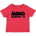thumbnail image 3 of Inktastic Memphis city Skyline with Grunge Boys or Girls Baby T-Shirt, 3 of 5