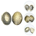 thumbnail image 3 of 2 Pcs Pendentifs Photo Bouquet Mémoriaux Petits Pendentifs Porte-Photo Charms, 3 of 7