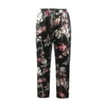 thumbnail image 5 of Hpapadks Casual Pants for Women High Waist Boho Printed Beach Joggers with Pockets Womens Slacks Black L, 5 of 5