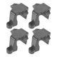 thumbnail image 1 of OUNONA 4Ud Colgadores Cuadrados Para Amortiguadores De Embarcaciones Y Accesorios, 1 of 8