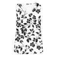 thumbnail image 6 of Mifsaly Cotton Tank Tops Women V-Neck Sleeveless Top Floral Print Slim Fit Fashion Blouse Breathable Lightweight Trendy Boho Clothes XL, 6 of 6