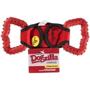 Dogzilla Strong Plush Chicken-Flavored Rubber Dog Toy, 1ct
