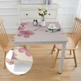 thumbnail image 2 of BANET Spring Summer s, Pink Japanese Cherry Blossom Table Cloth Table Cover Indoor/Outdoor Tabletop Decor for Wedding white, 2 of 8