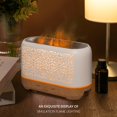 thumbnail image 3 of Earnest Living Essential Oil Diffuser Classic Flame Diffuser 200ml Timers Night Lights and Auto Off Function Home Office Humidifier Aromatherapy Diffusers for Essential Oils, 3 of 8
