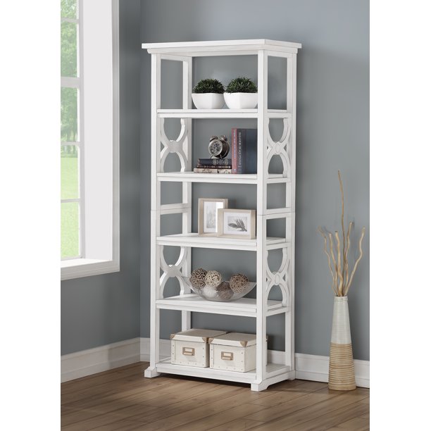 Better Homes & Gardens Ansley Bookcase, White
